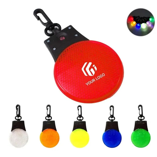 Night running pet safety keychain flashing strobe light