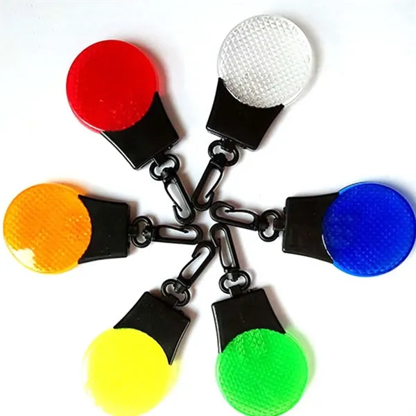 Night running pet safety keychain flashing strobe light
