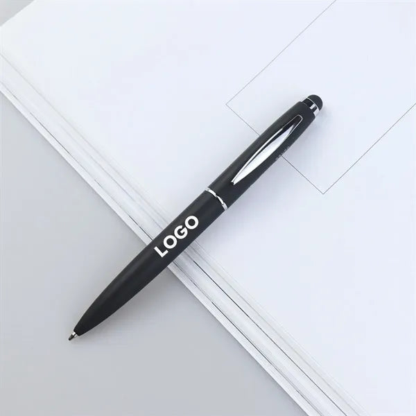 Delicate Touch Stylus Metal Pens Rubberized & Twist-action