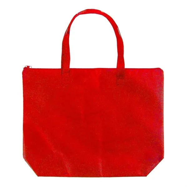 Non-Woven Zippered Tote Bag