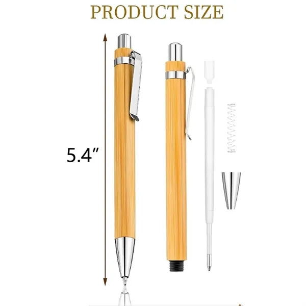 Eco-Friendly Bamboo Pen W/Clip