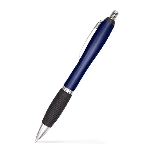 El-Gripper Click Pen - Silver Accents