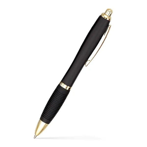 El-Gripper Click Pen - Gold Accents