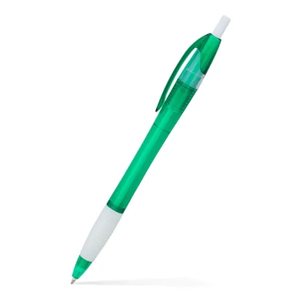 Slimster Translucent Gripped Click Pen