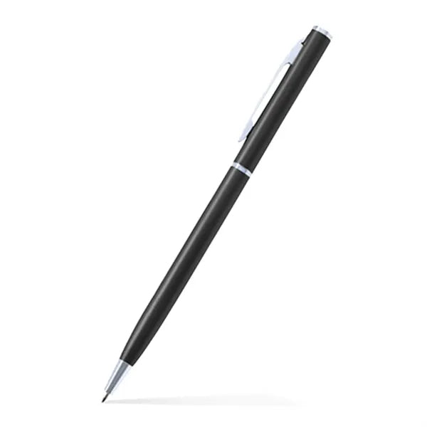 Slim Twist Metal Pen (Silver)