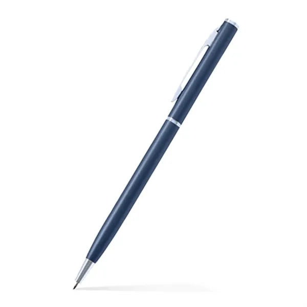 Slim Twist Metal Pen (Silver)