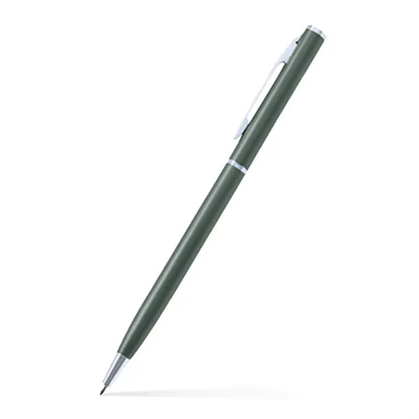 Slim Twist Metal Pen (Silver)