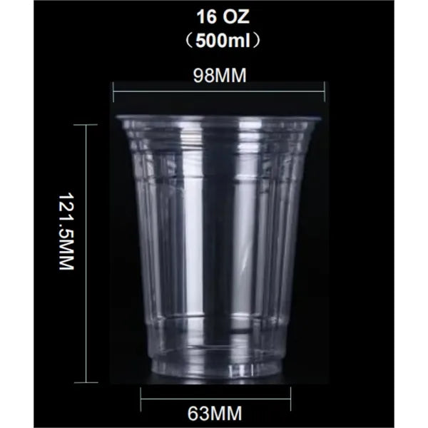 PET Disposable Cups with Lids