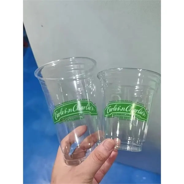 PET Disposable Cups with Lids
