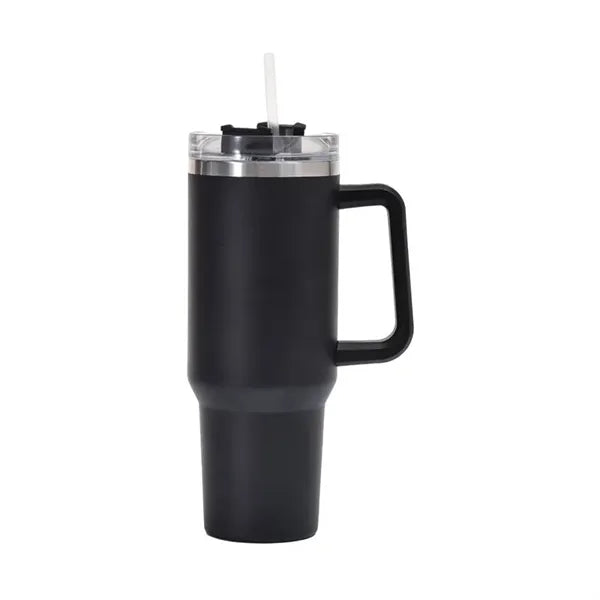40oz Custom Stainless Steel insulatTumbler with Straw