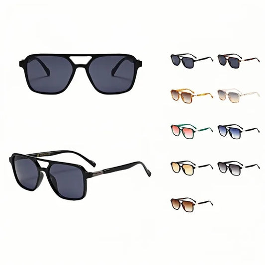 Stylish Retro Aviator Sunglasses UV400