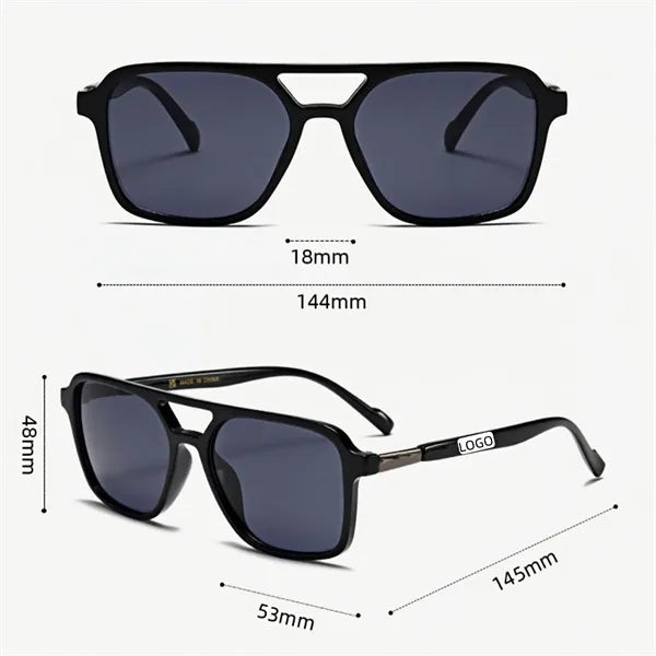 Stylish Retro Aviator Sunglasses UV400