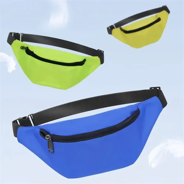 Waterproof Oxford Sports Waist Bag For Running & Cycling