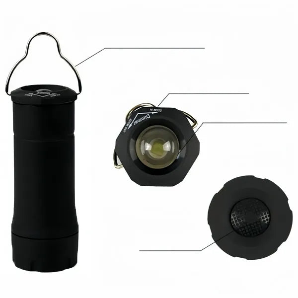 Collapsible LED Camping Lantern Portable Mini Flashlight