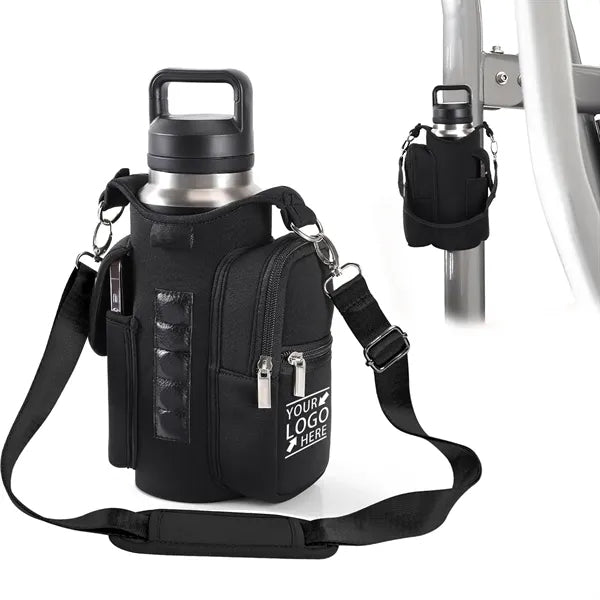 Magnetic Gym Bag Water Bottle Carrier