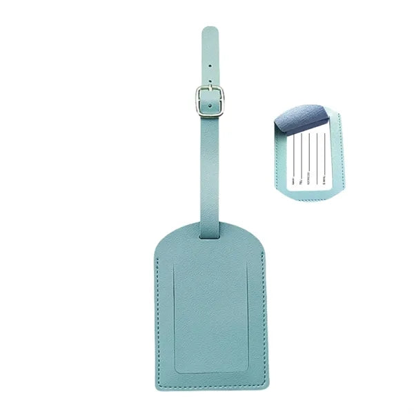 Dual-Flip Multifunctional Thickened PU Luggage Tag