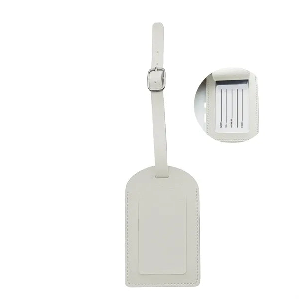 Dual-Flip Multifunctional Thickened PU Luggage Tag