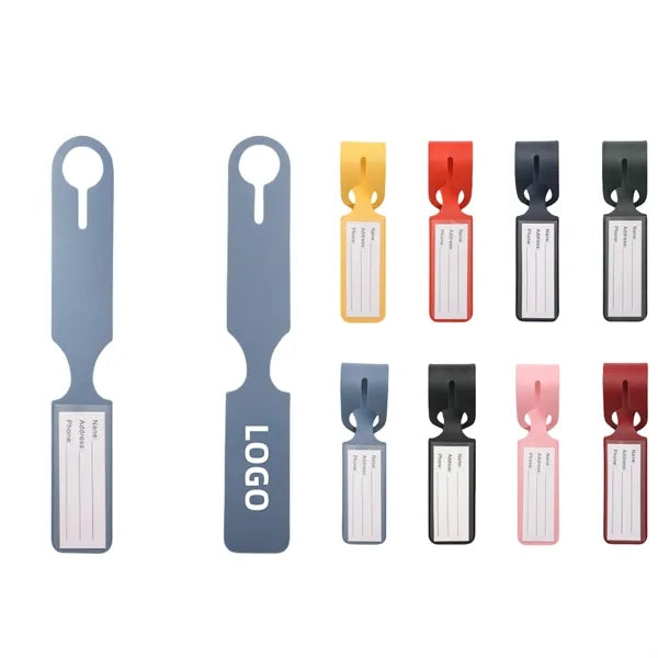 PU Anti-Loss Luggage Tag