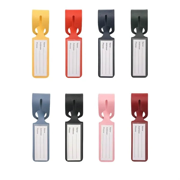 PU Anti-Loss Luggage Tag