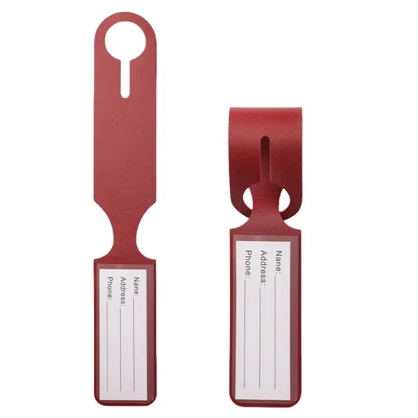 PU Anti-Loss Luggage Tag