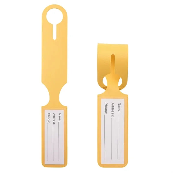 PU Anti-Loss Luggage Tag