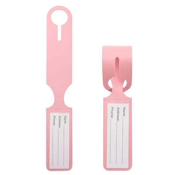 PU Anti-Loss Luggage Tag