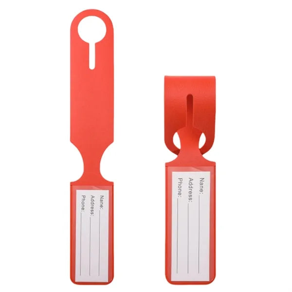 PU Anti-Loss Luggage Tag