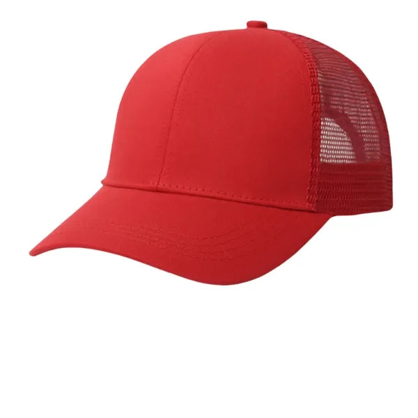 Breathable Mesh Women's Ponytail Sun Hat