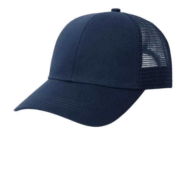 Breathable Mesh Women's Ponytail Sun Hat