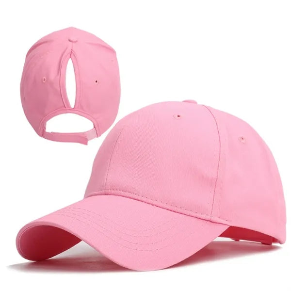 Women's Fashion Sports Sun Hat With Back Opening