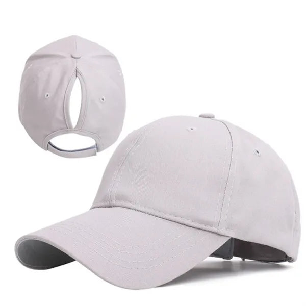 Women's Fashion Sports Sun Hat With Back Opening