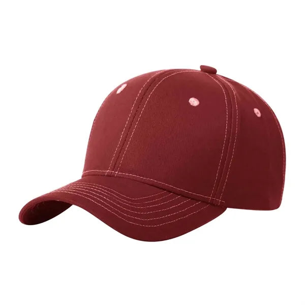 Structured Baseball Cap with Curved Bill