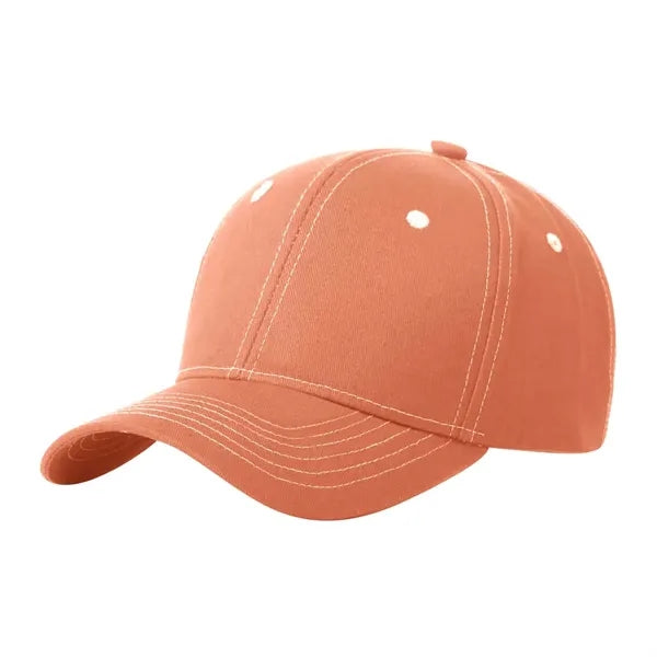 Structured Baseball Cap with Curved Bill