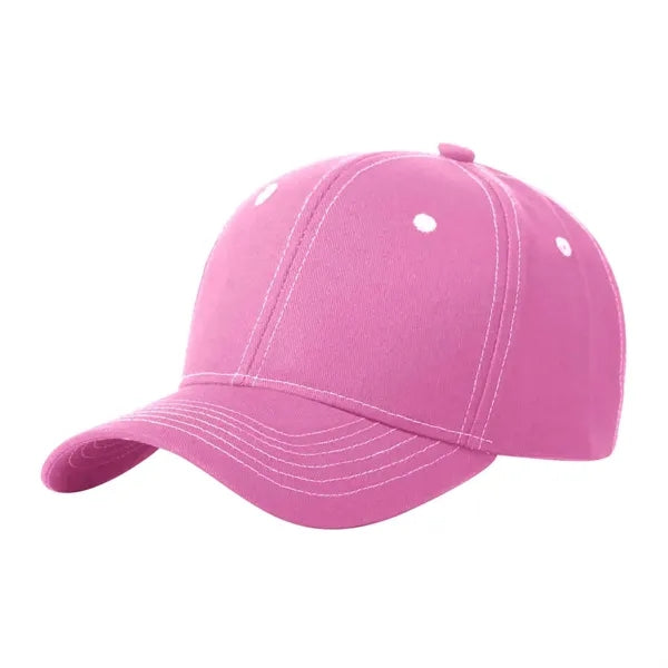 Structured Baseball Cap with Curved Bill