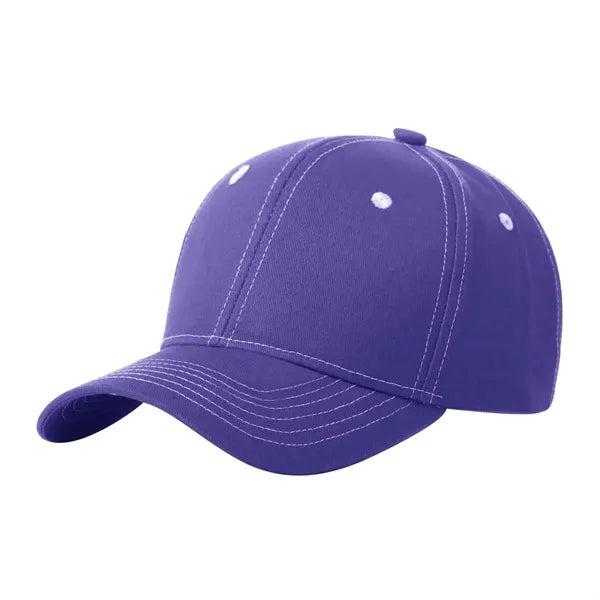 Structured Baseball Cap with Curved Bill