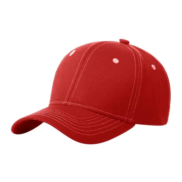 Structured Baseball Cap with Curved Bill