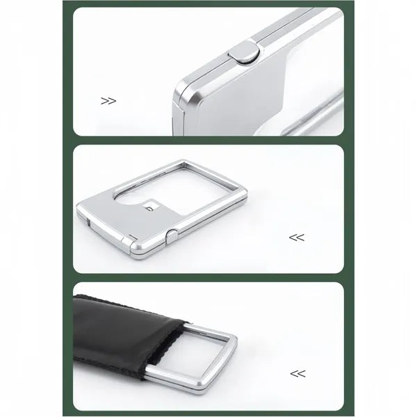Ultra-Clear LED Magnifying Card