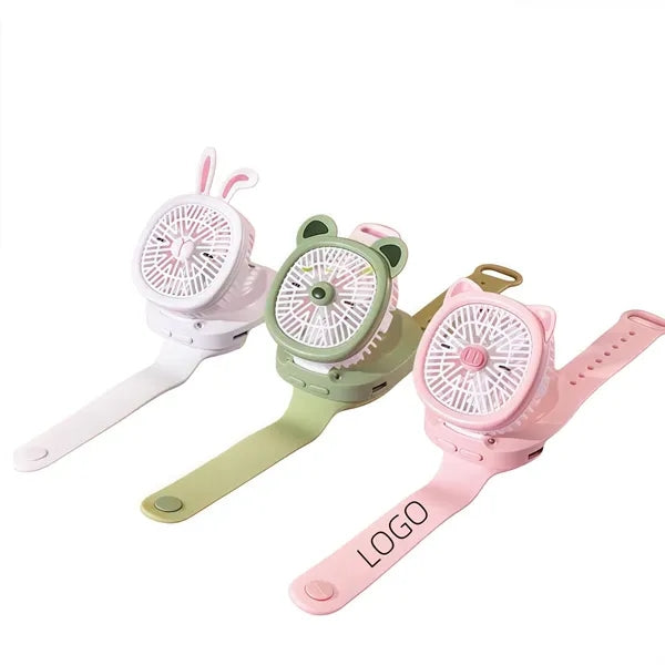 Miniature Watch Fan for Girls Decorative Portable