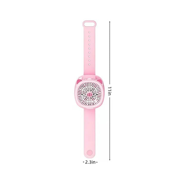 Miniature Watch Fan for Girls Decorative Portable