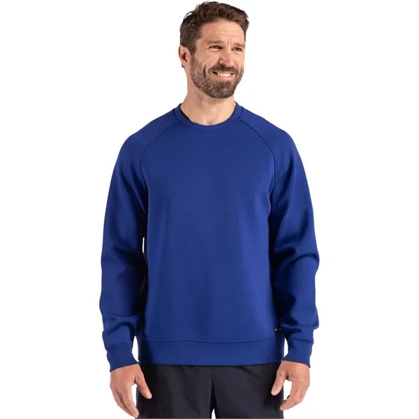 Cutter & Buck Roam Recycled Buttery-Soft Knit Mens Crew N...