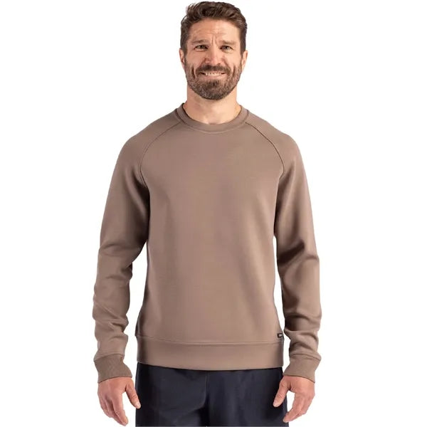Cutter & Buck Roam Recycled Buttery-Soft Knit Mens Crew N...