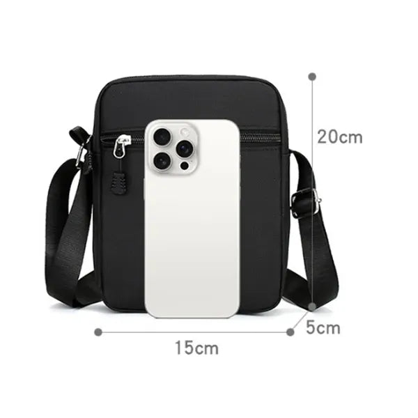 Durable Oxford Shoulder Sling Bag with Adjustable Strap