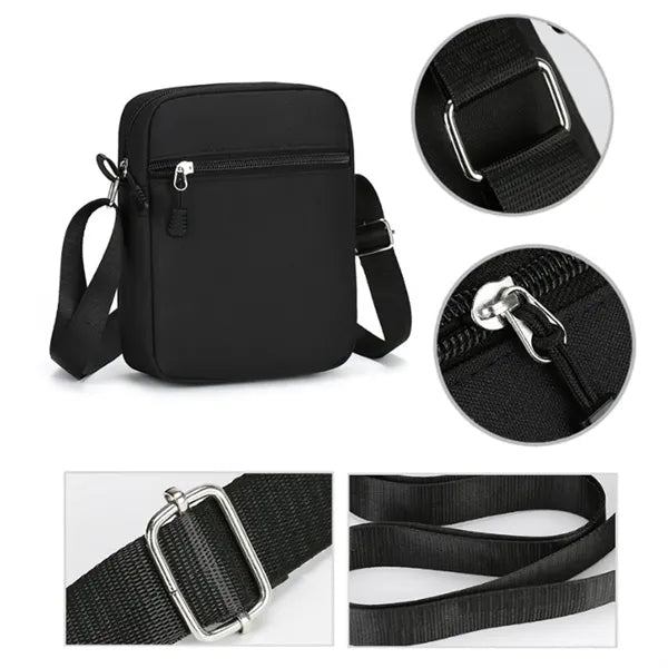 Durable Oxford Shoulder Sling Bag with Adjustable Strap