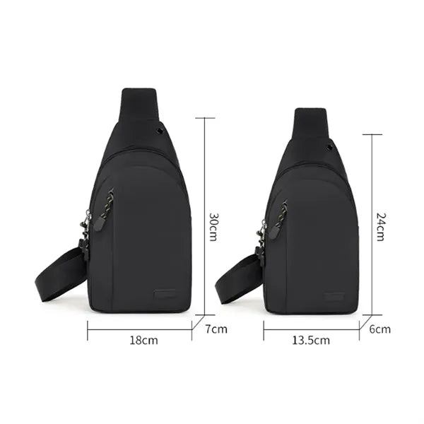 Splashproof Large Capacity Crossbody Sling Bag for Travel