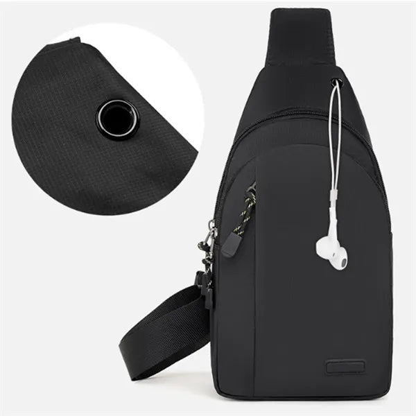 Splashproof Large Capacity Crossbody Sling Bag for Travel