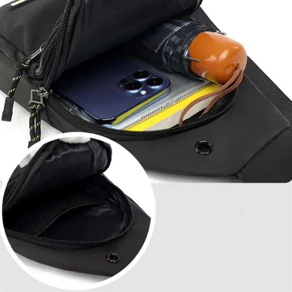 Splashproof Large Capacity Crossbody Sling Bag for Travel
