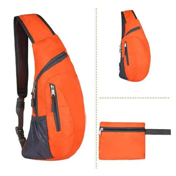 Foldable Crossbody Sling Bag for Travel Outdoor