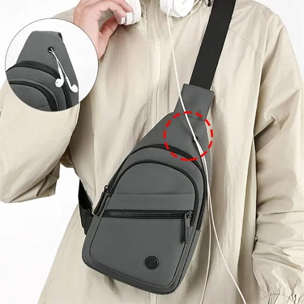 Waterproof Large Capacity Crossbody Sling Bag for Travel