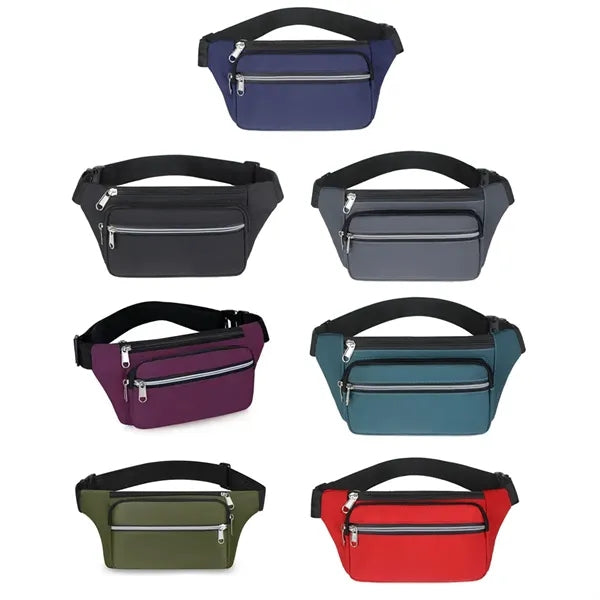 Unisex Sporty Large Capacity Waist Fanny Bag