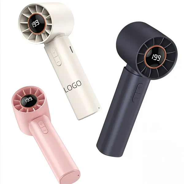 Portable Fan Rechargeable High Speed Turbo Handheld